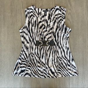 Alfani Metal Detail Tank Blouse
